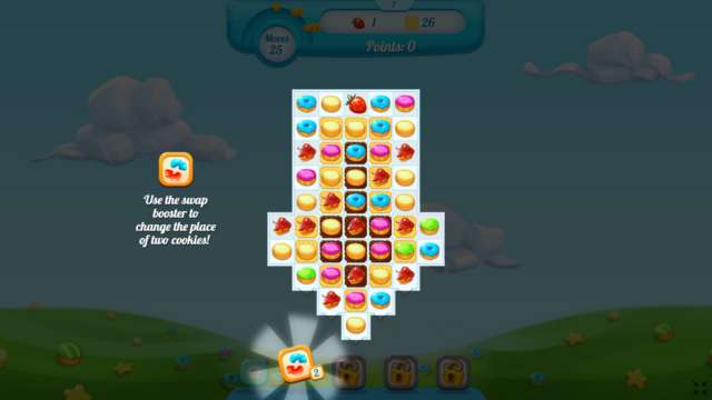 Cookie Crush 3 Gameplay Screenshot