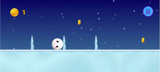 Snowball Adventure gameplay screenshot